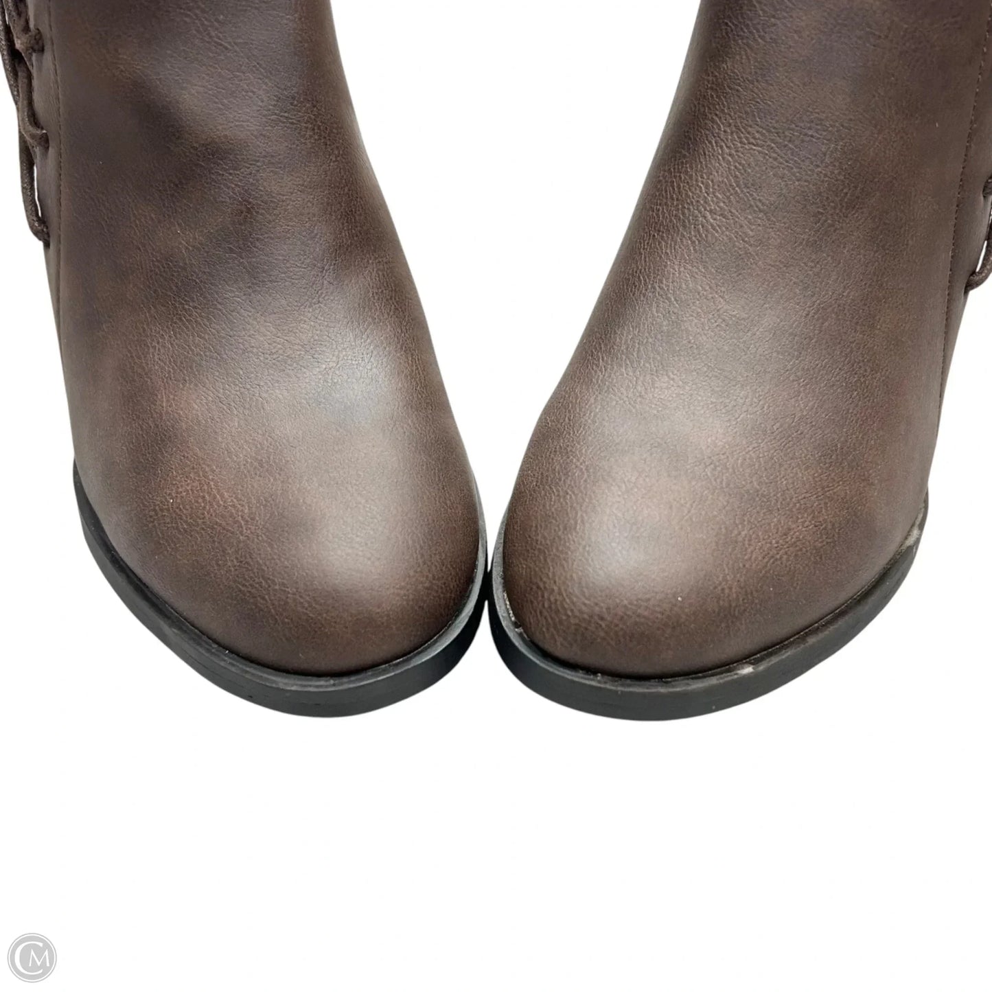 Boots Ankle Heels By Dream Pairs In Brown, Size: 10