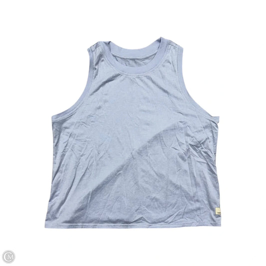 Athletic Tank Top By Vuori In Blue, Size: S