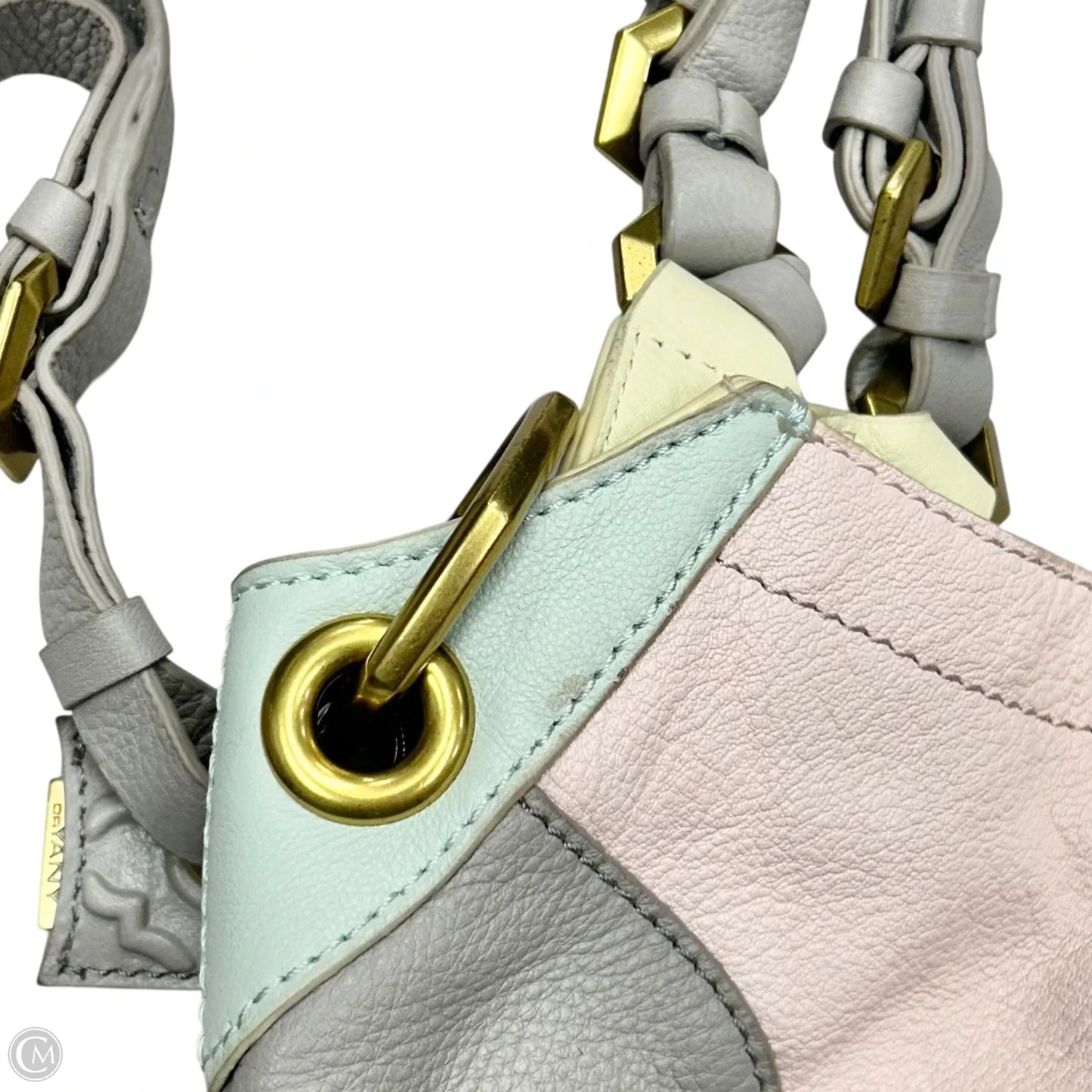 Handbag Leather By Oryany, Size: Large