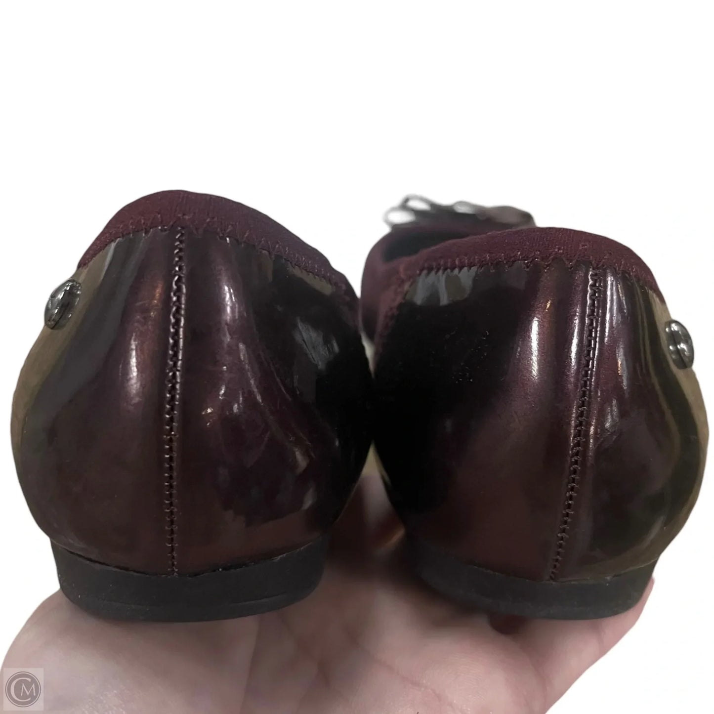 Shoes Flats By Anne Klein In Maroon, Size: 6