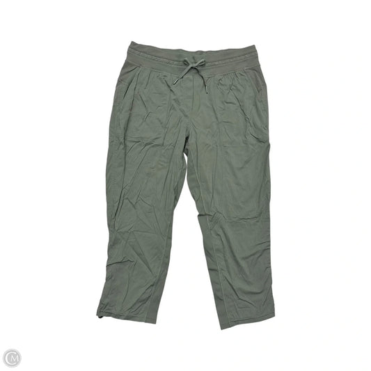 Athletic Pants By Lululemon In Green, Size: L