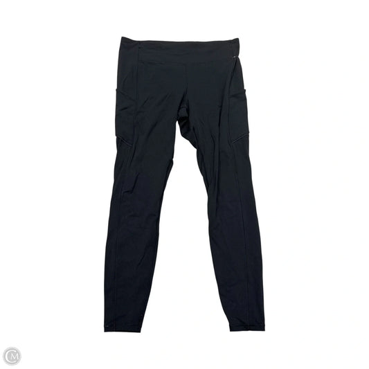 Athletic Leggings By Lululemon In Black, Size: L