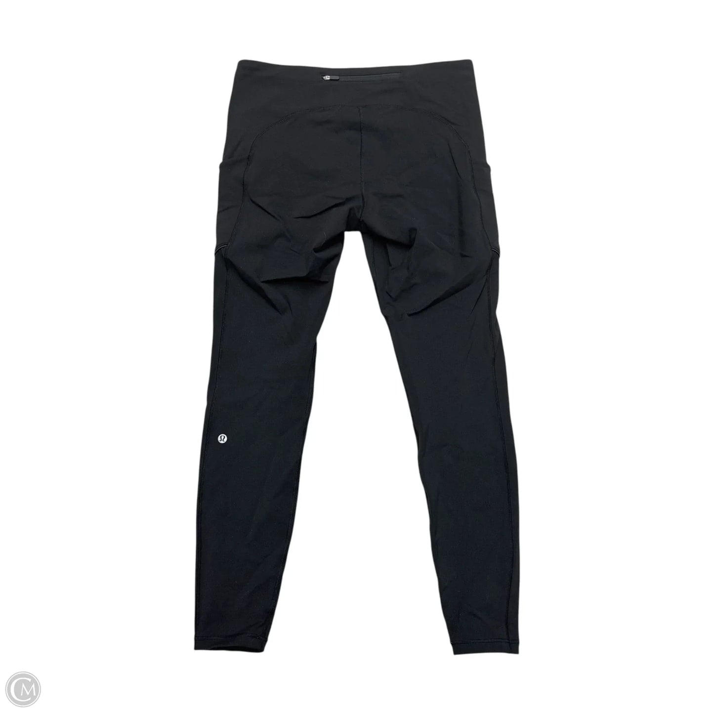 Athletic Leggings By Lululemon In Black, Size: L