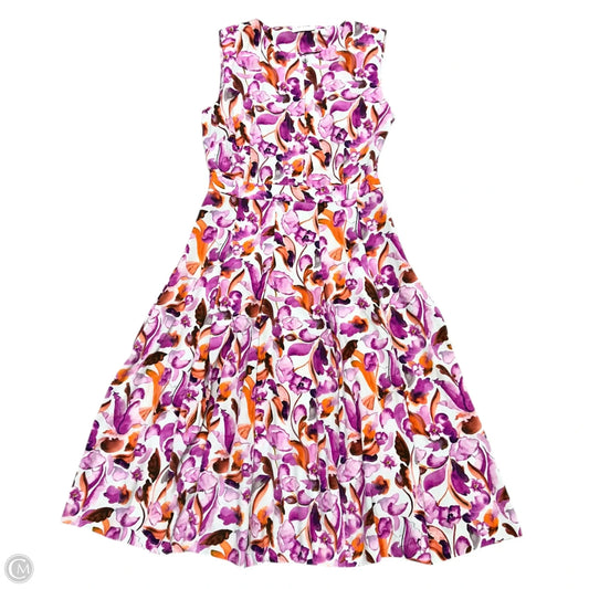 Dress Casual Midi By St. John In Floral Print, Size: S