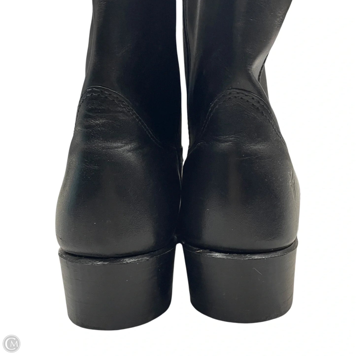 Boots Designer By Frye In Black, Size: 10