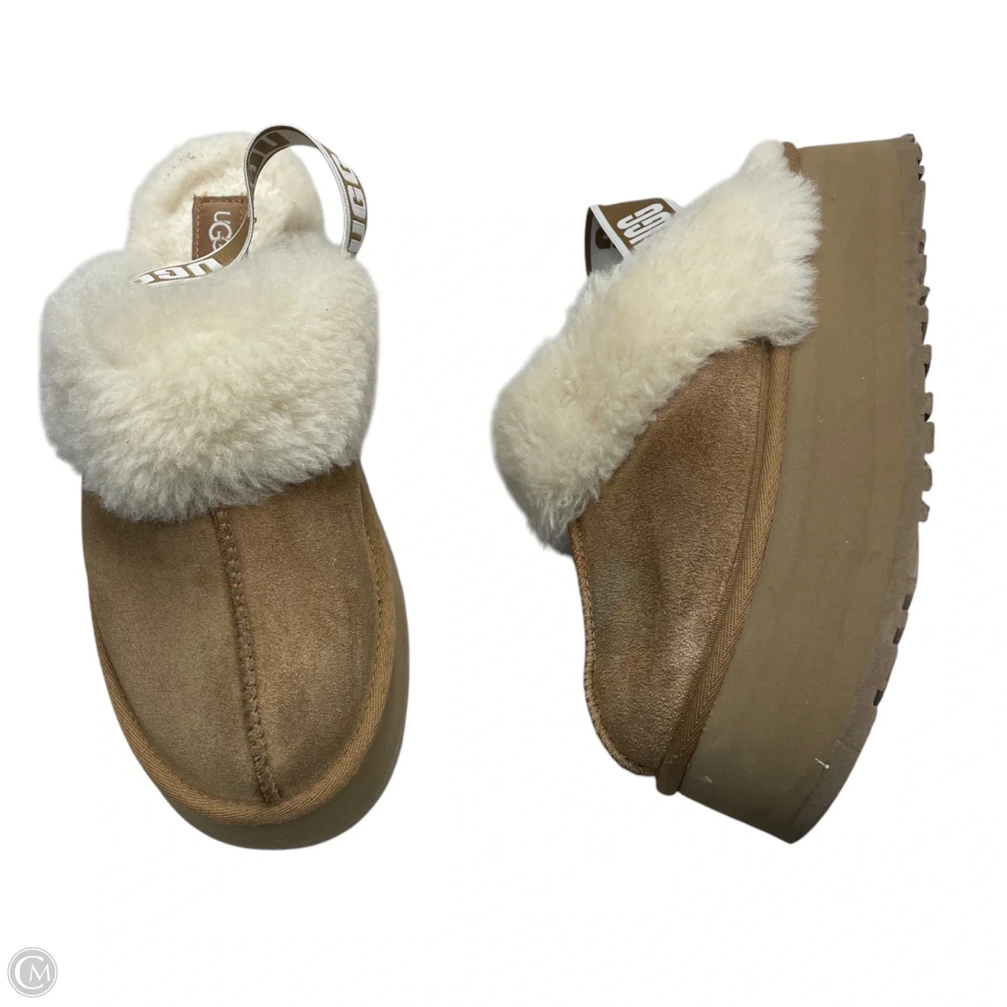 Shoes Designer By Ugg In Tan, Size: 9