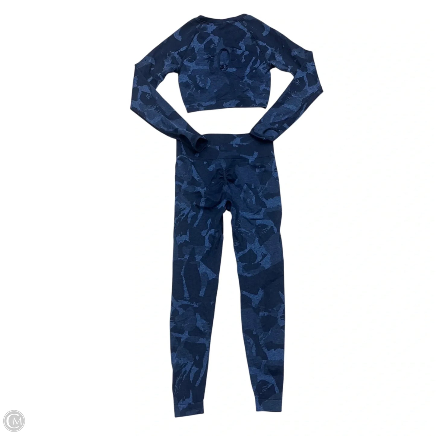 Athletic Pants 2pc By Gym Shark In Blue, Size: S