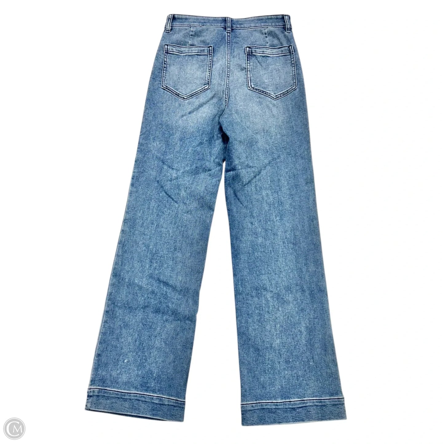 Jeans Straight By Faherty In Blue Denim, Size: 6