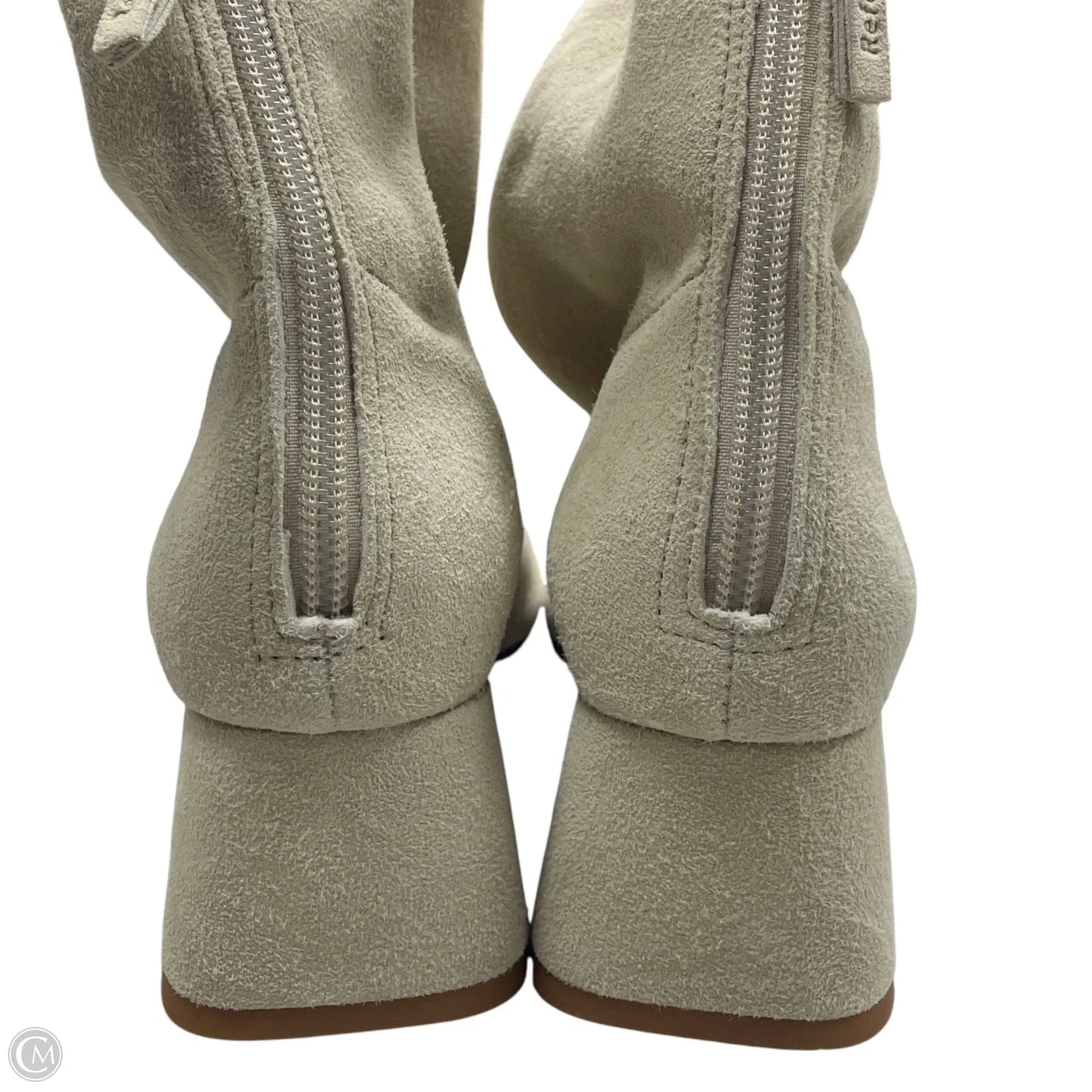 Boots Ankle Heels By Reformation In Cream, Size: 5