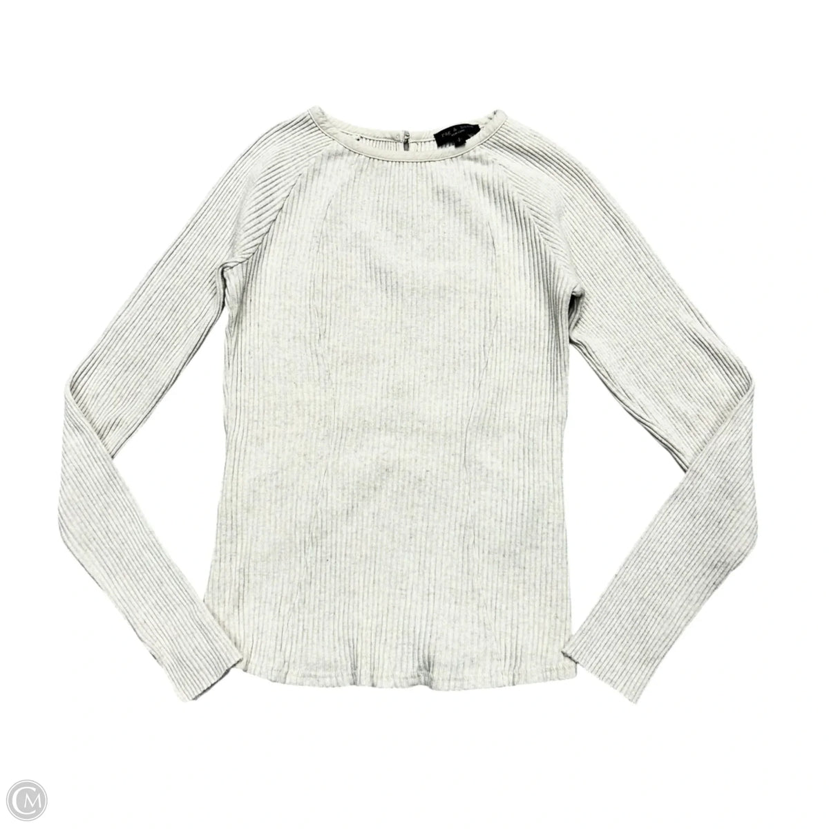 Top Long Sleeve By Rag And Bone In Cream, Size: S