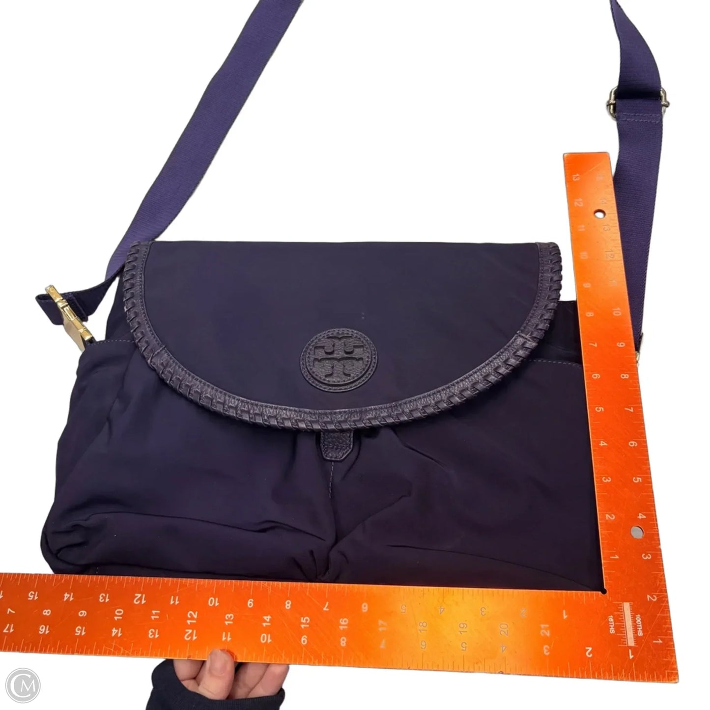 Diaper Bag Designer By Tory Burch, Size: Large