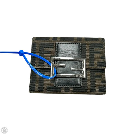 Wallet Luxury Designer By Fendi, Size: Medium
