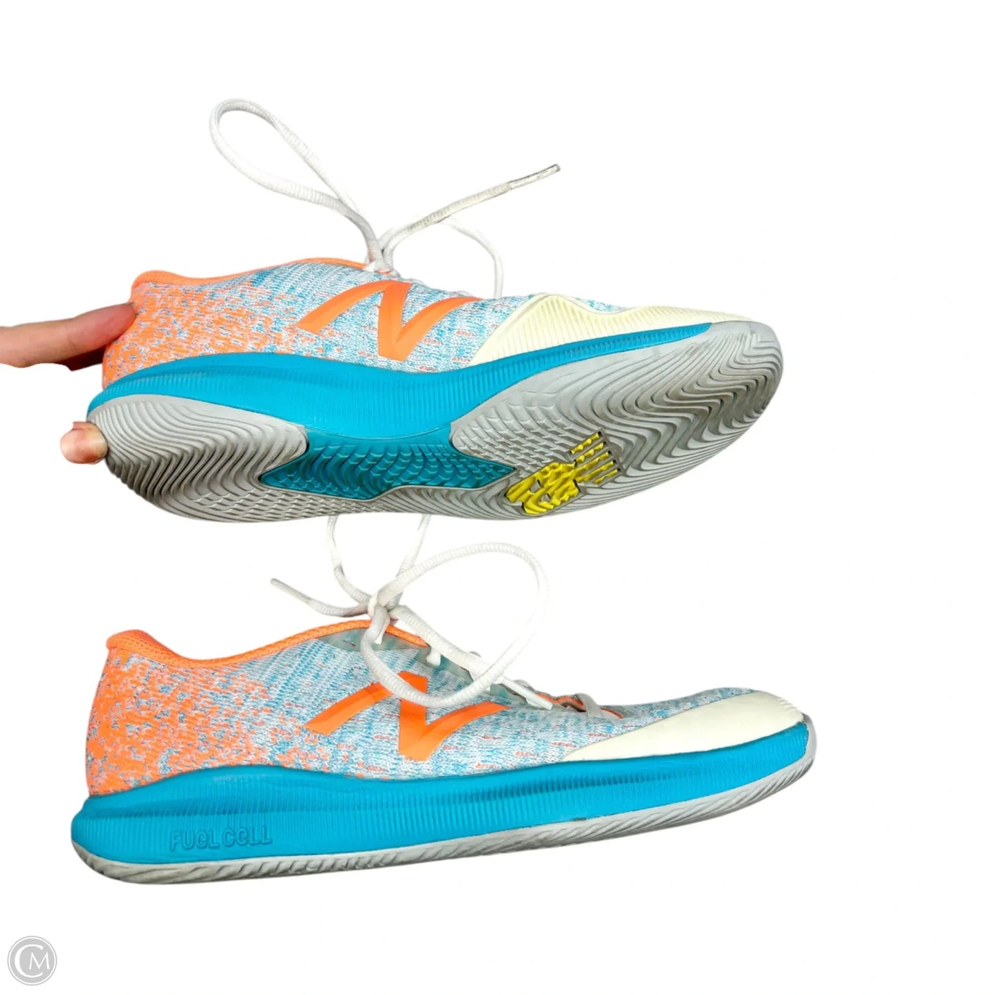 Shoes Athletic By New Balance In Blue & Orange, Size: 7