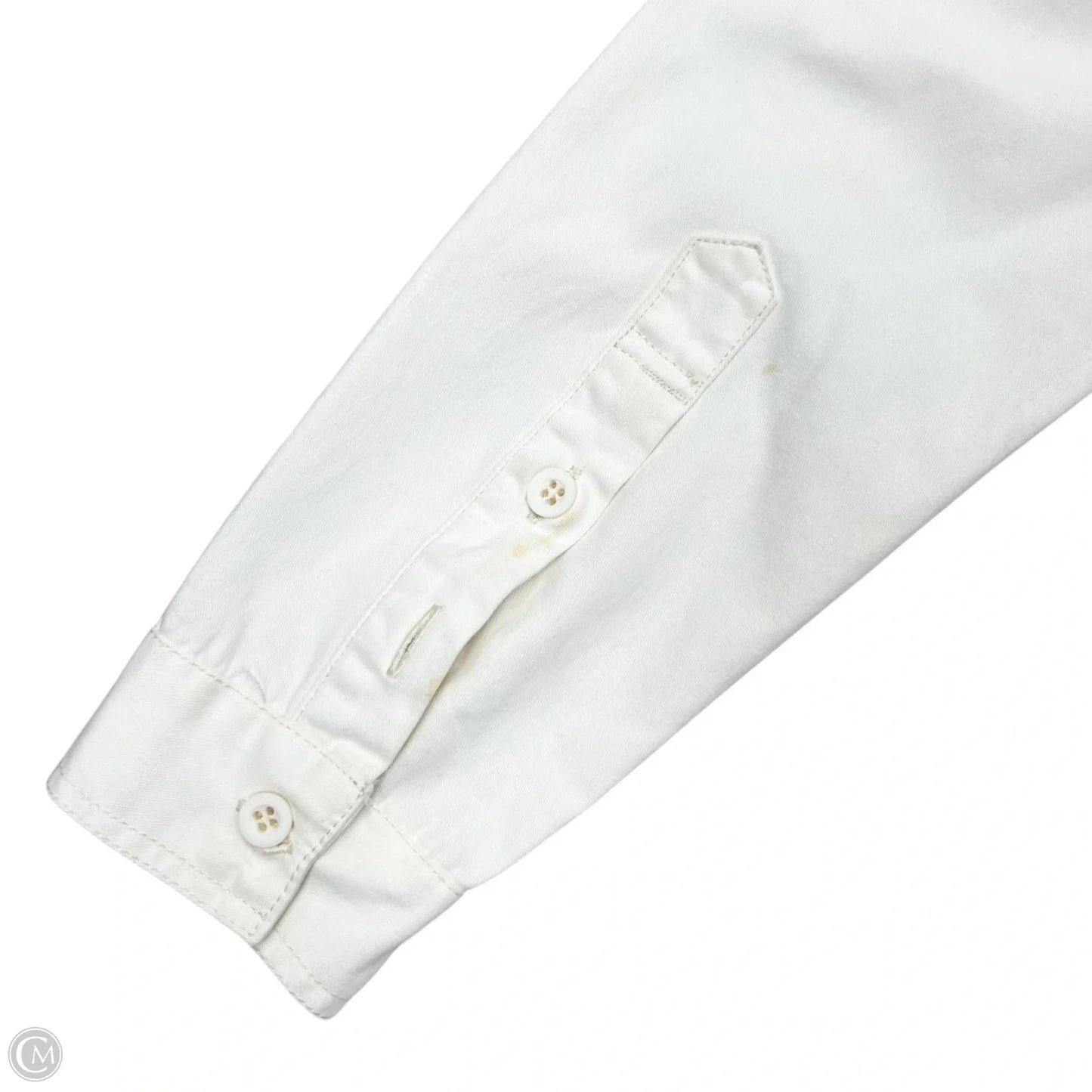 Jacket Denim By Pistola In White Denim, Size: S