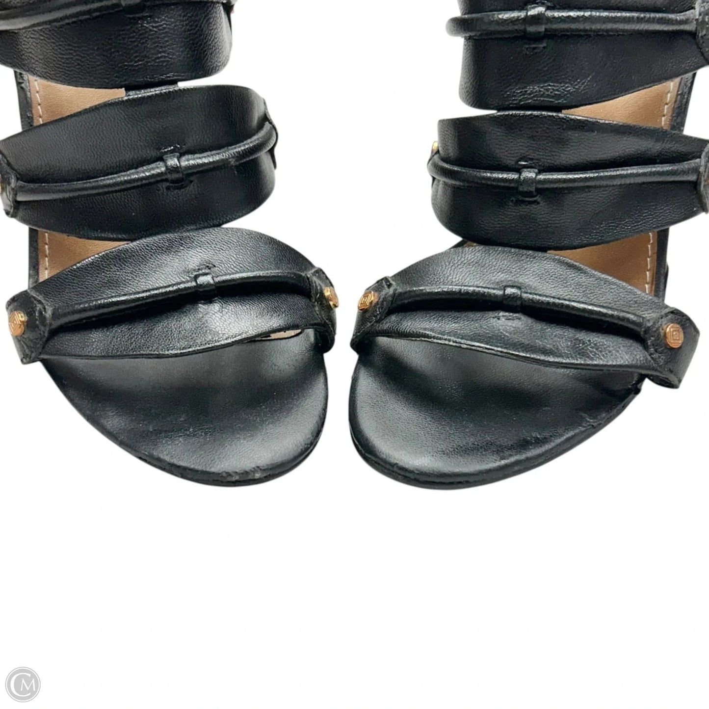 Sandals Heels Block By Dolce Vita In Black, Size: 7.5
