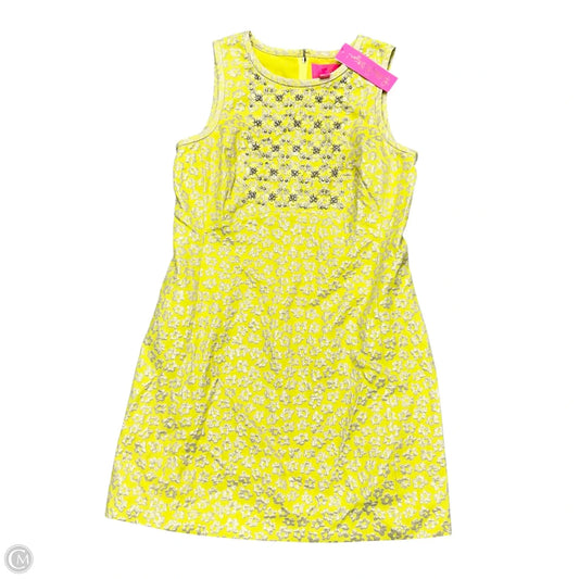 Dress Designer By Lilly Pulitzer In Yellow, Size: M