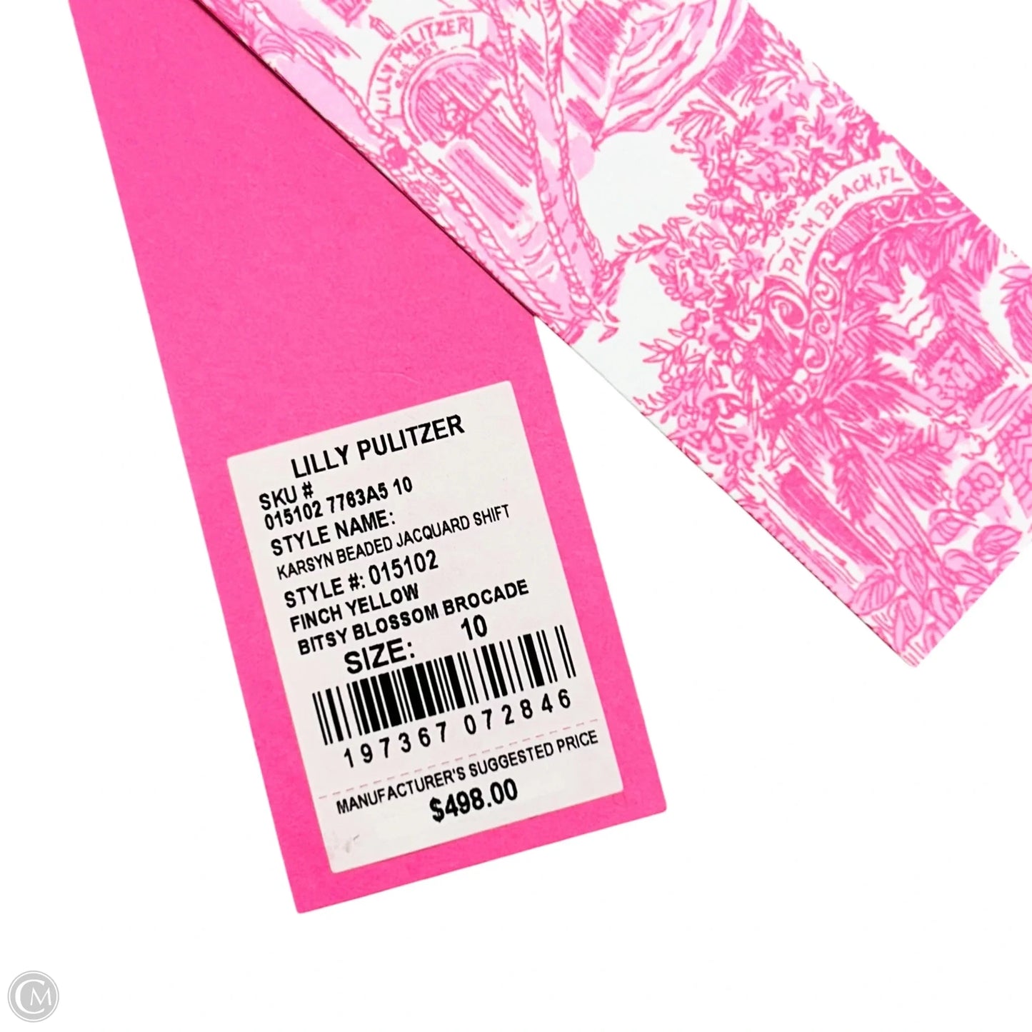 Dress Designer By Lilly Pulitzer In Yellow, Size: M
