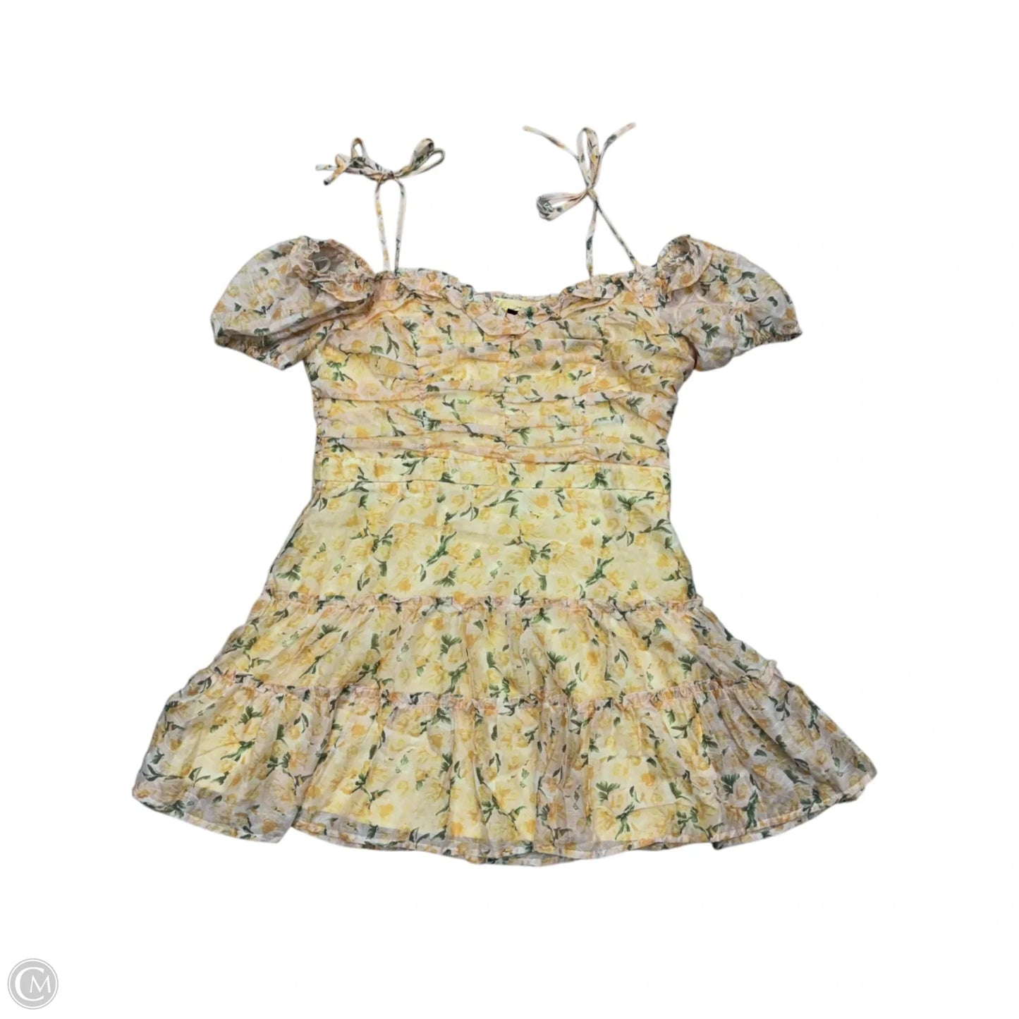 Dress Party Short By Lulus In Floral Print, Size: Xl