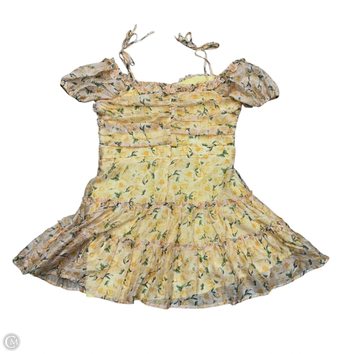 Dress Party Short By Lulus In Floral Print, Size: Xl