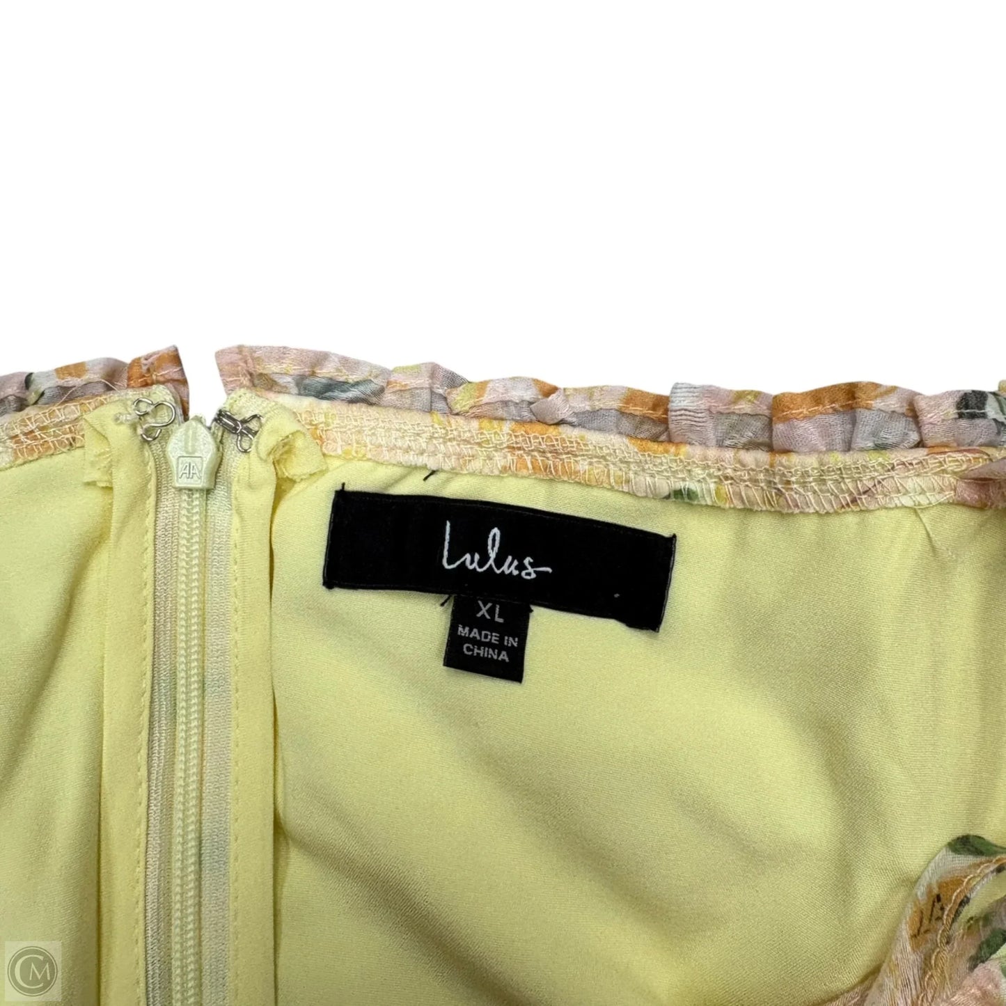 Dress Party Short By Lulus In Floral Print, Size: Xl