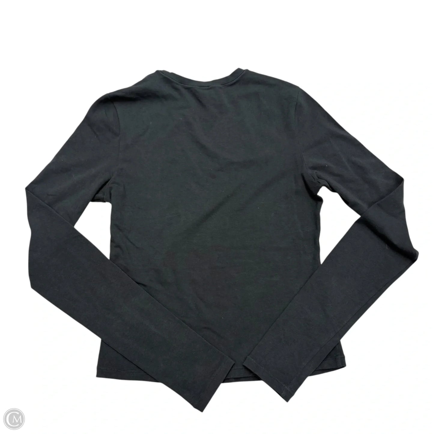 Top Long Sleeve By Skims In Black, Size: M