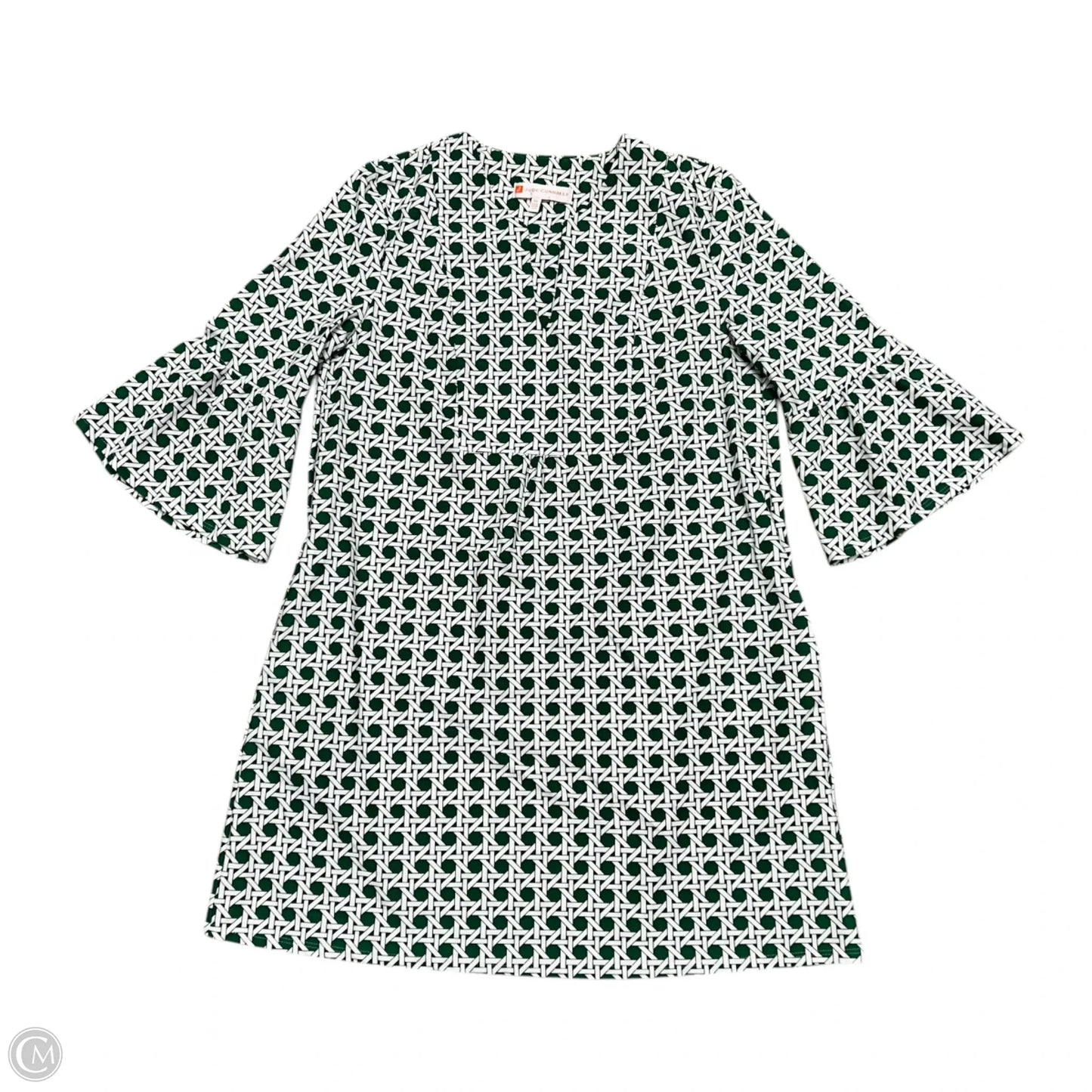 Dress Casual Short By Jude Connally In Green & White, Size: Xs