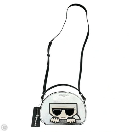 Crossbody Designer By Karl Lagerfeld, Size: Medium