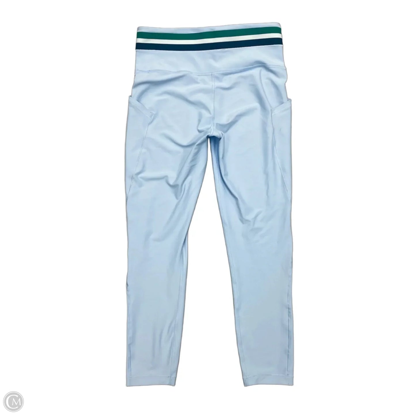 Athletic Leggings By Athleta In Blue, Size: S