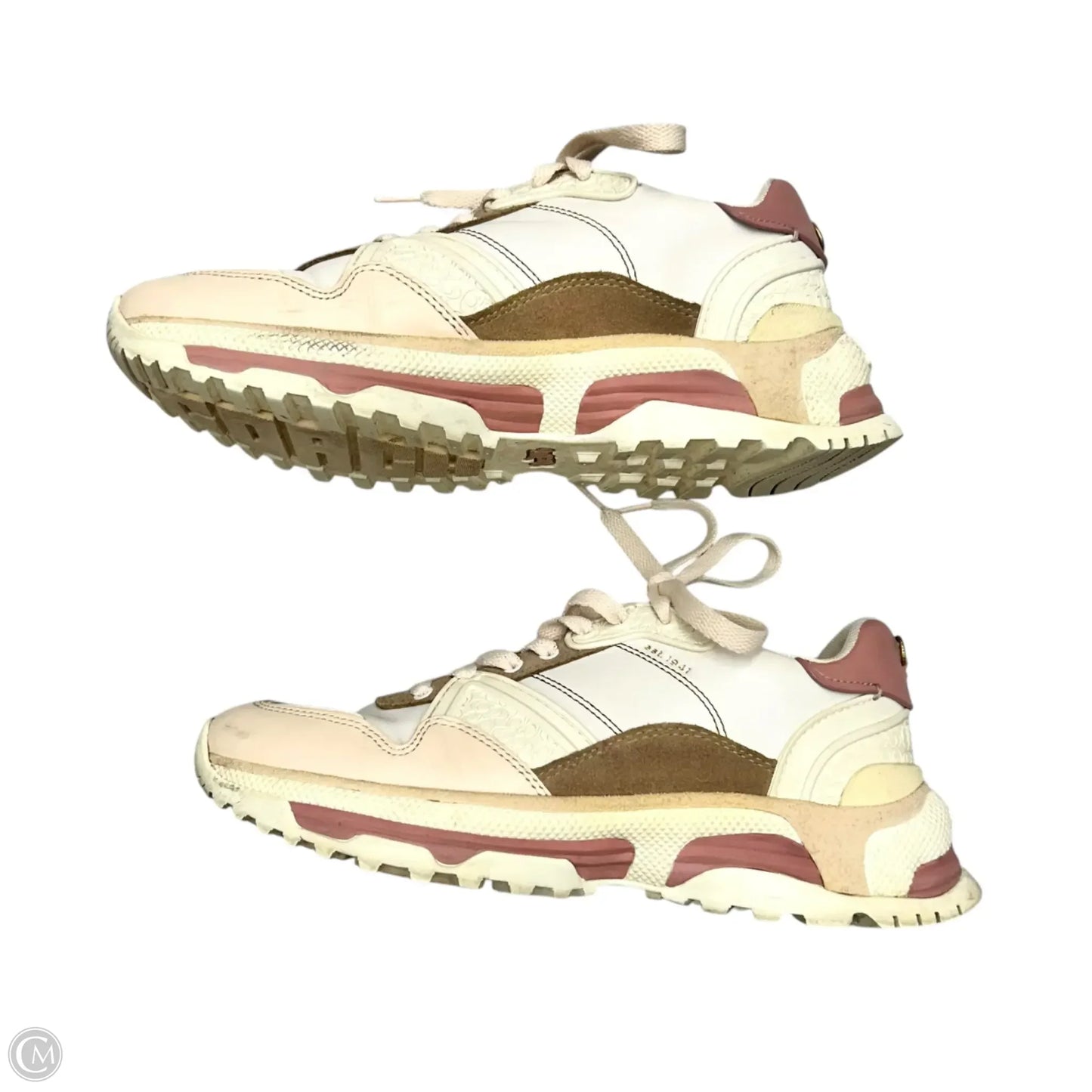 Shoes Designer By Coach In Tan, Size: 8.5