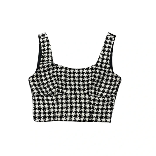 Top Sleeveless Designer By Jason Wu In Black & White, Size: S