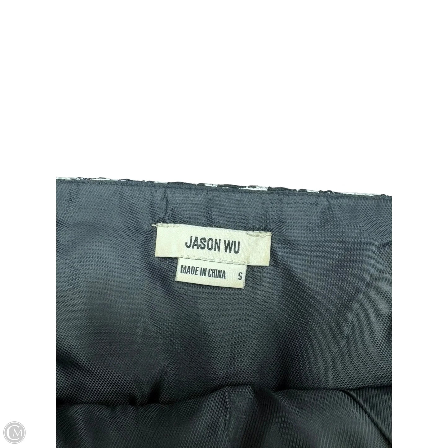 Top Sleeveless Designer By Jason Wu In Black & White, Size: S