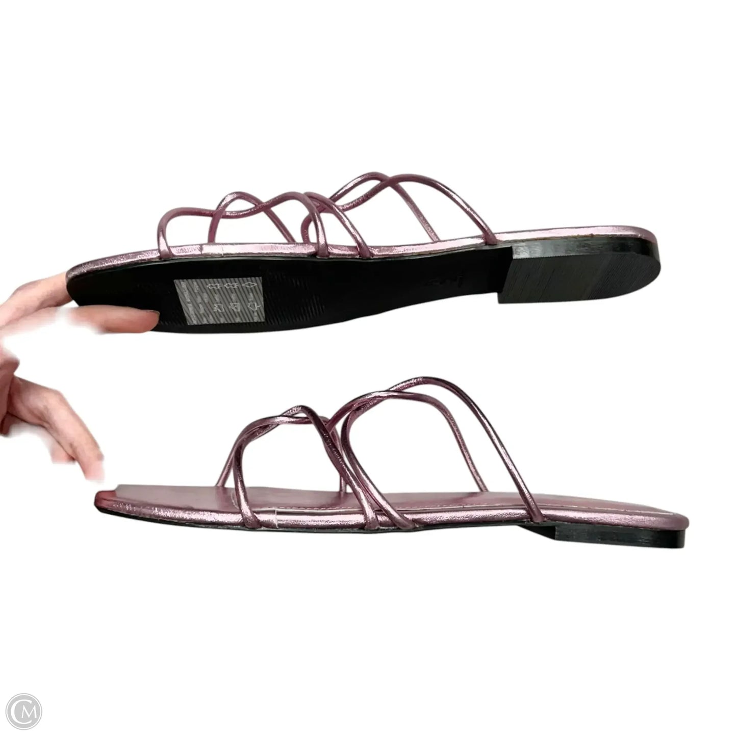 Sandals Flats By Maeve In Pink, Size: 9
