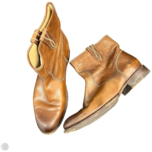 Boots Designer By Frye In Tan, Size: 8.5