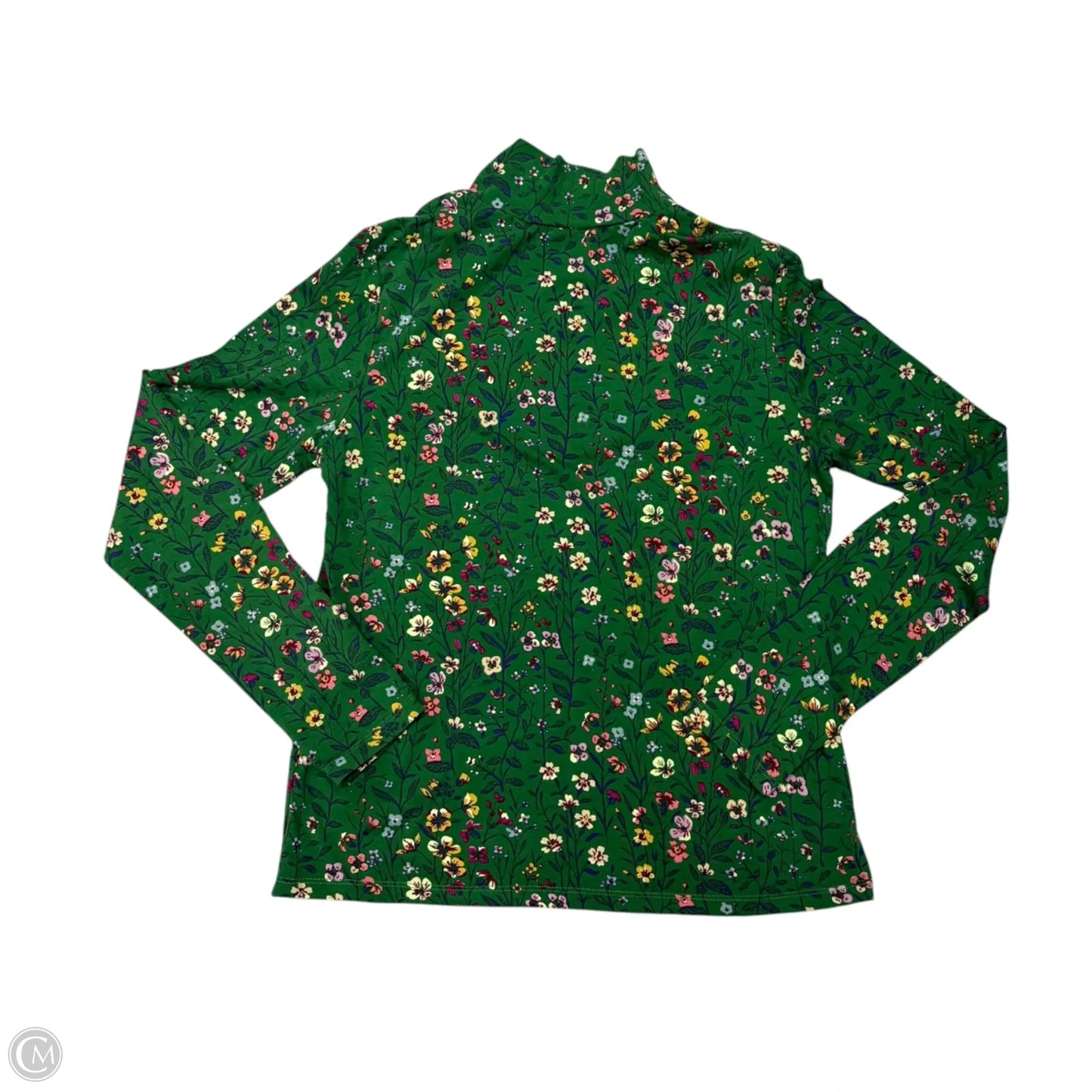 Top Long Sleeve By Maeve In Floral Print, Size: M