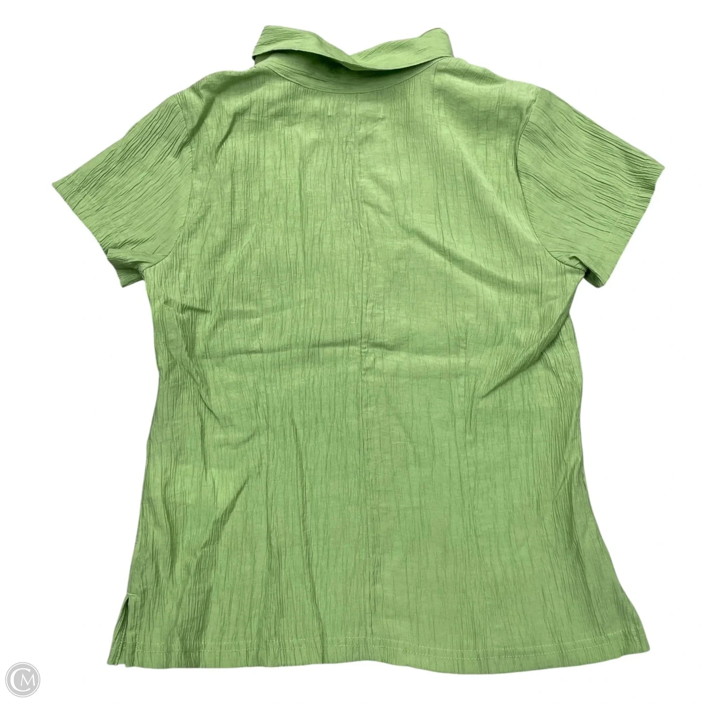 Top Short Sleeve By Madewell In Green, Size: S