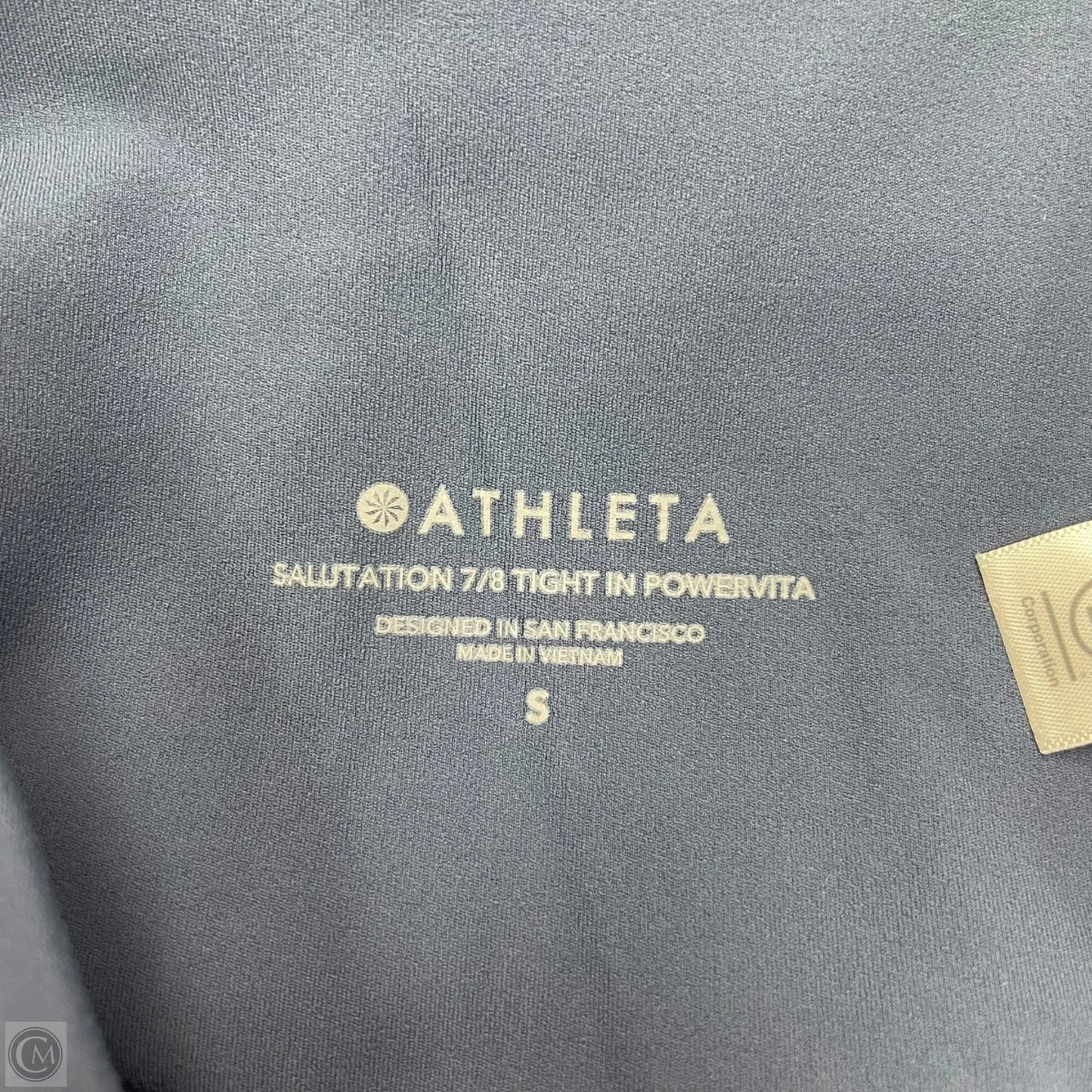 Athletic Leggings By Athleta In Blue, Size: S