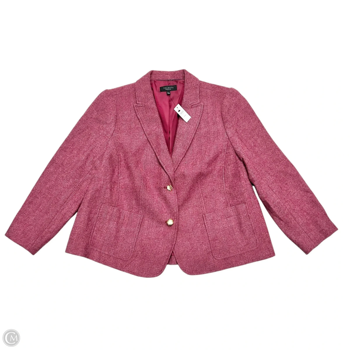 Blazer By Talbots In Maroon, Size: 1Xp