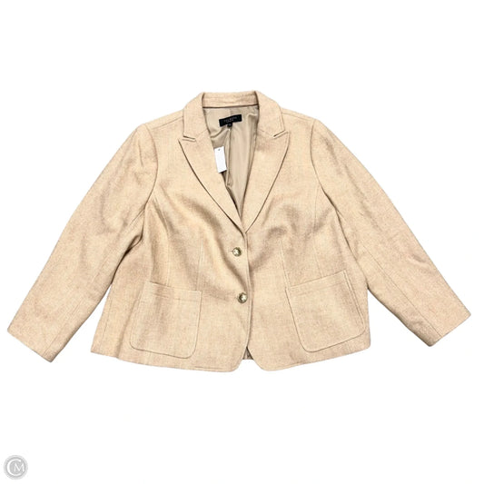Jacket Other By Talbots In Cream, Size: 1Xp