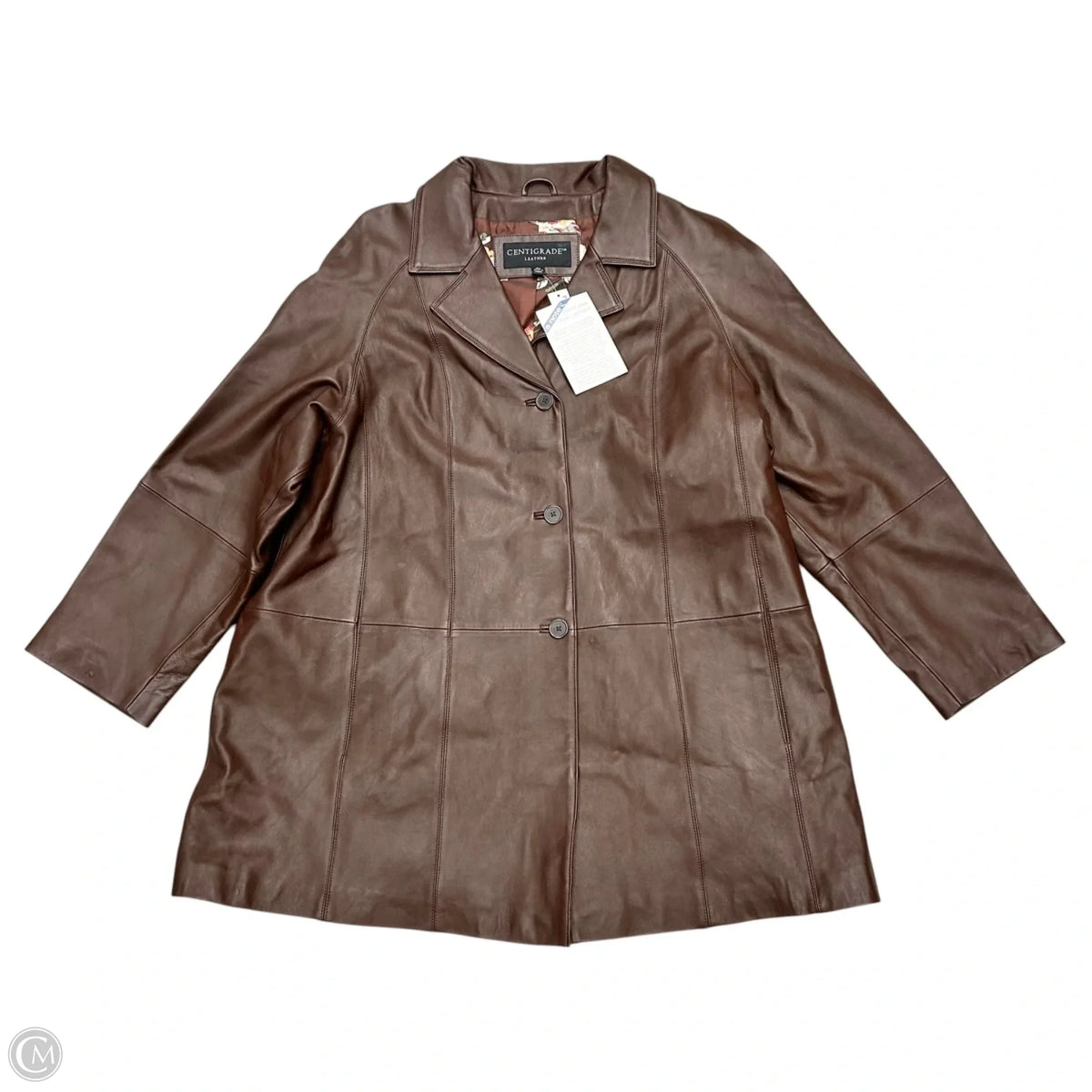 Coat Other By Centigrade In Brown, Size: 2x