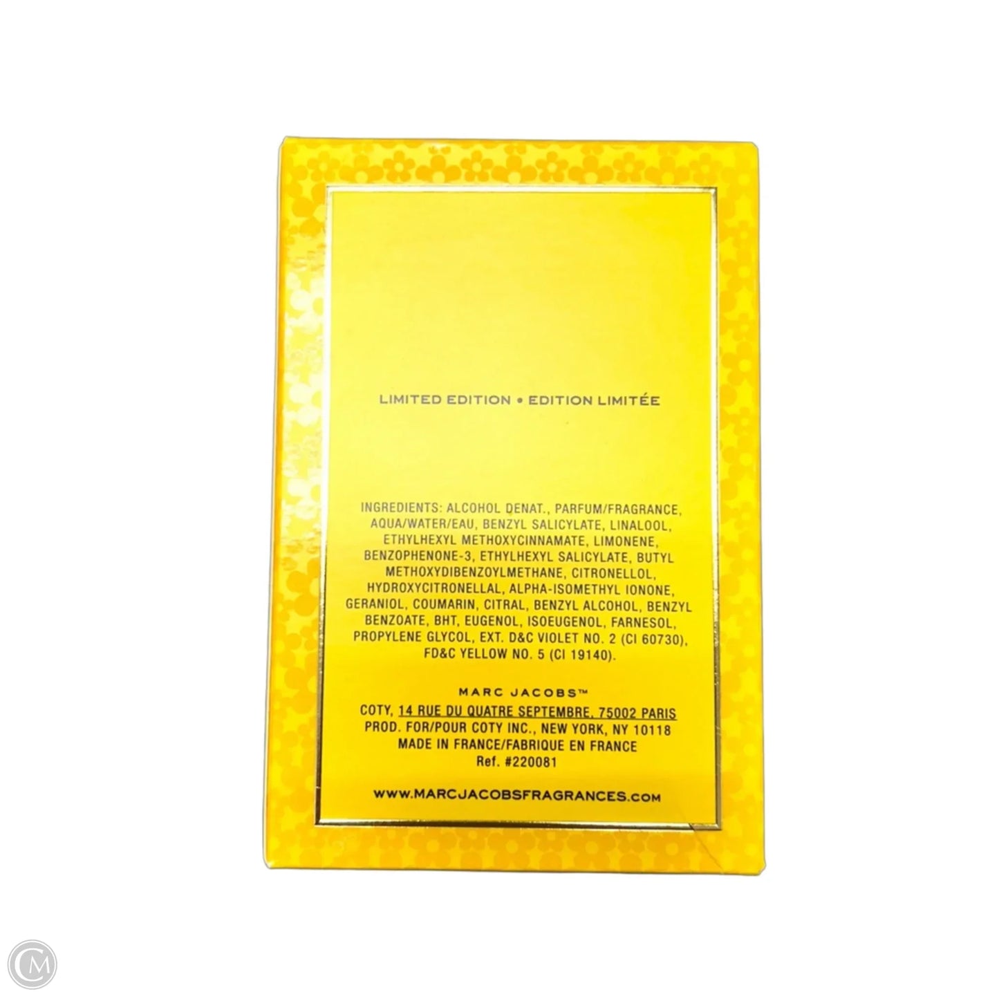 Fragrance Luxury Designer By Marc Jacobs, Size: Medium