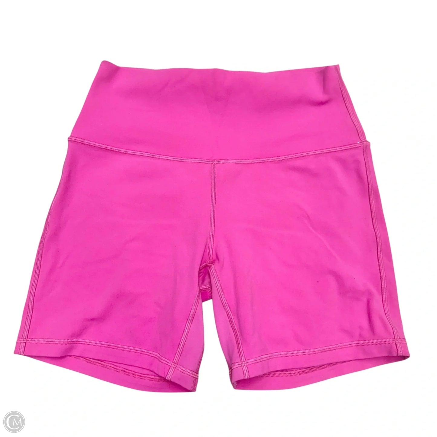 Athletic Shorts By Lululemon In Pink, Size: M