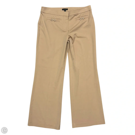 Pants Dress By Ann Taylor In Tan, Size: 14