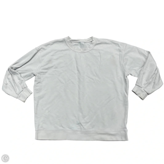 Sweatshirt Crewneck By Lululemon In White, Size: L