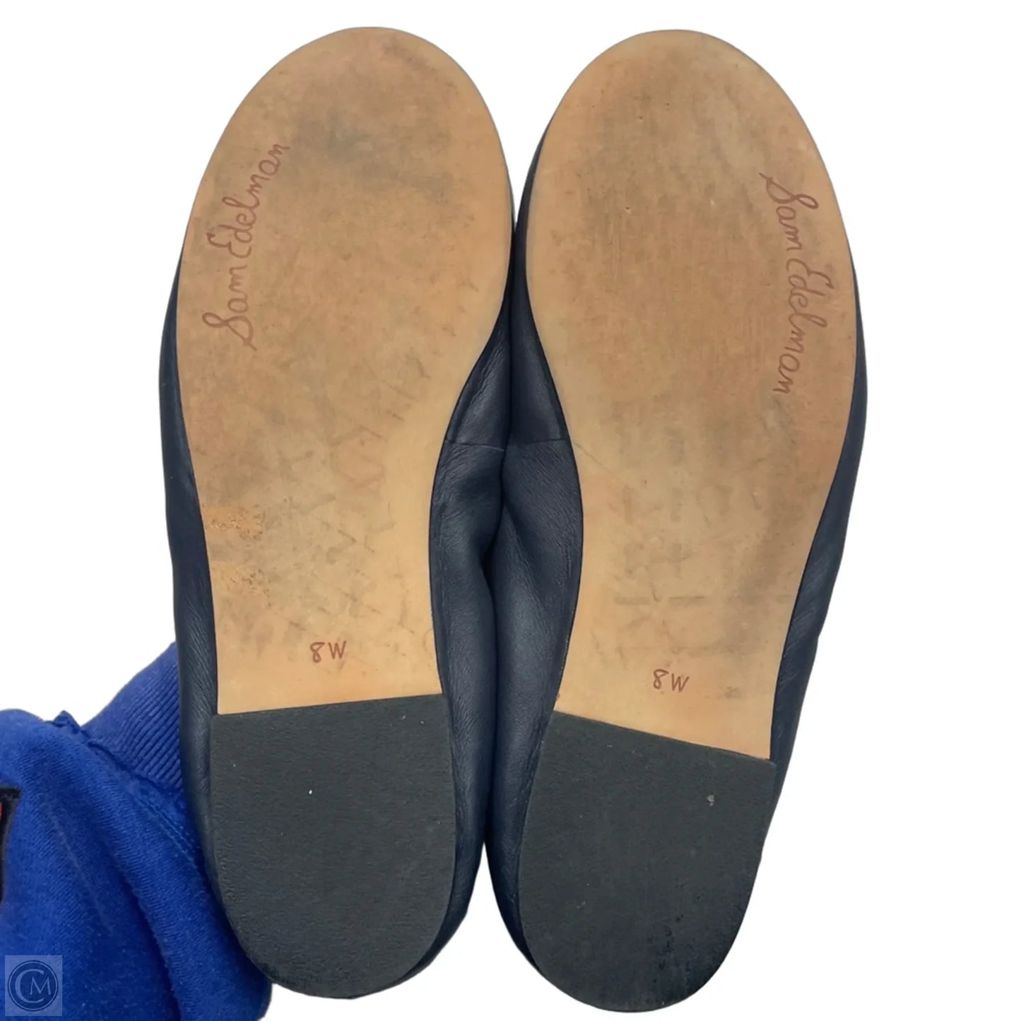 Shoes Flats By Sam Edelman In Navy, Size: 8