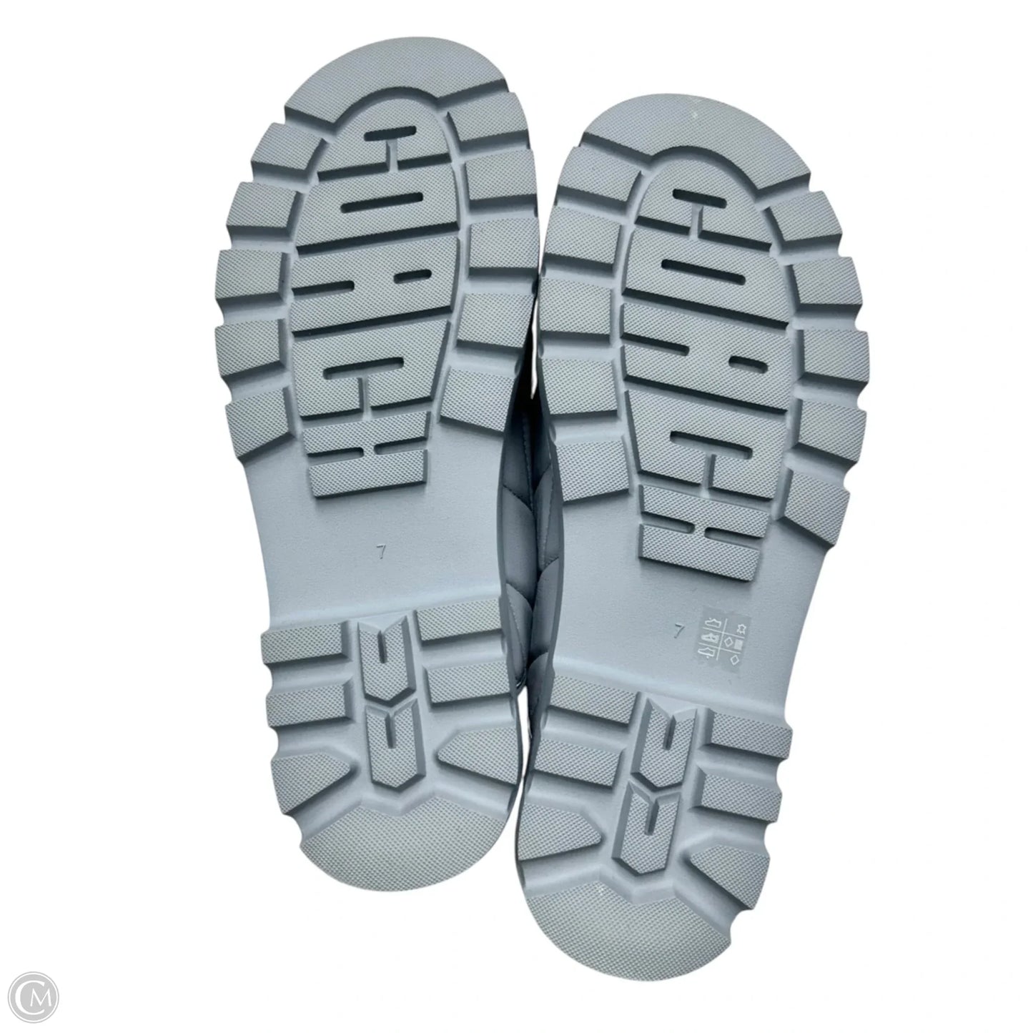 Shoes Designer By Coach In Grey, Size: 7