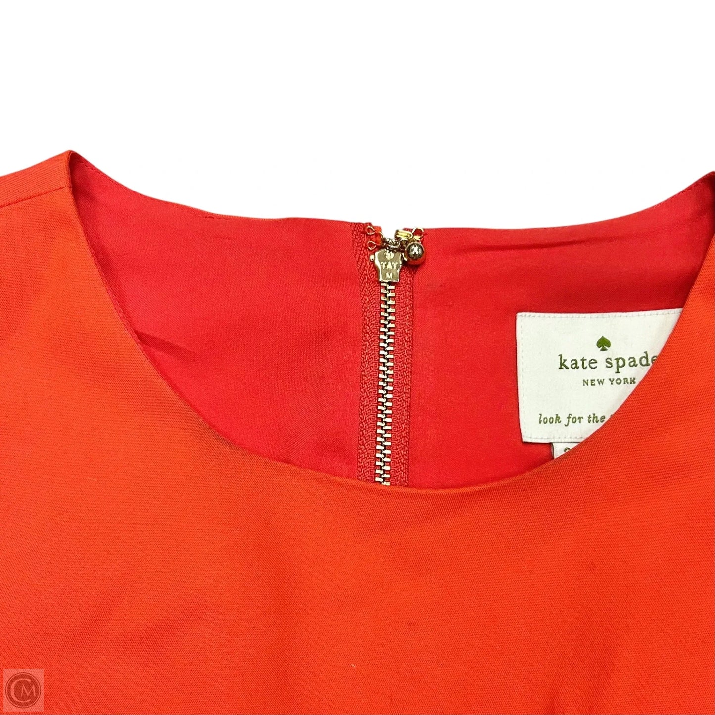 Dress Designer By Kate Spade In Orange, Size: Xs