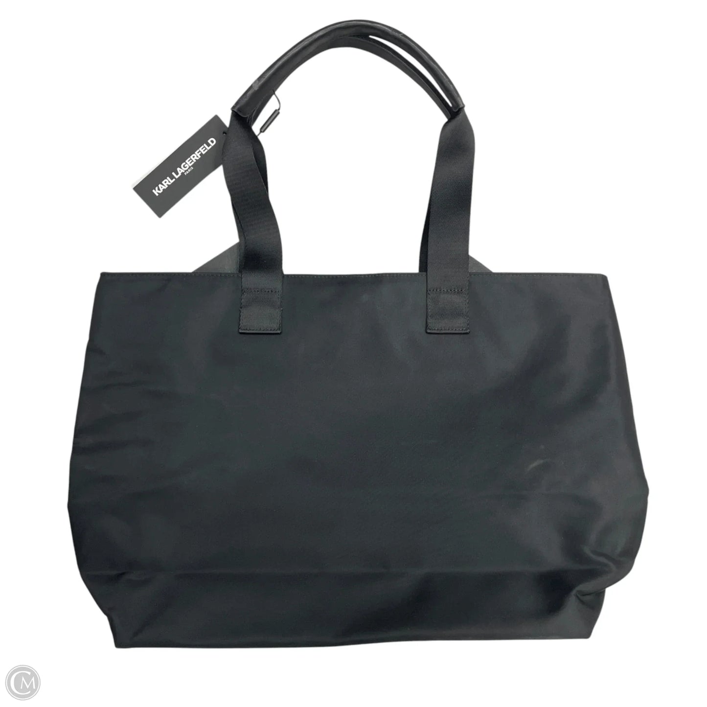 Tote Designer By Karl Lagerfeld, Size: Large