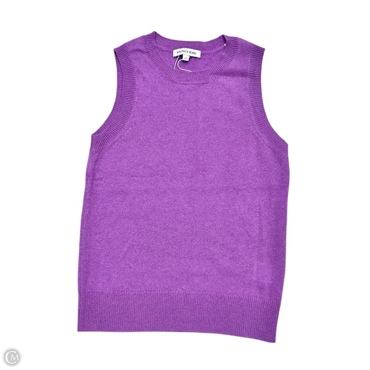 Vest Sweater By Veronica Beard In Purple, Size: Xs