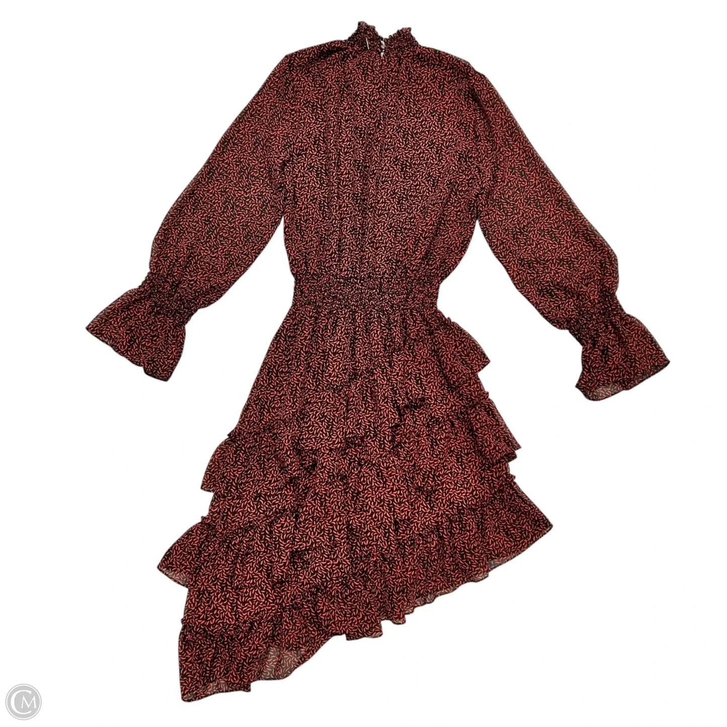 Dress Designer By Misa In Black & Red, Size: Xs