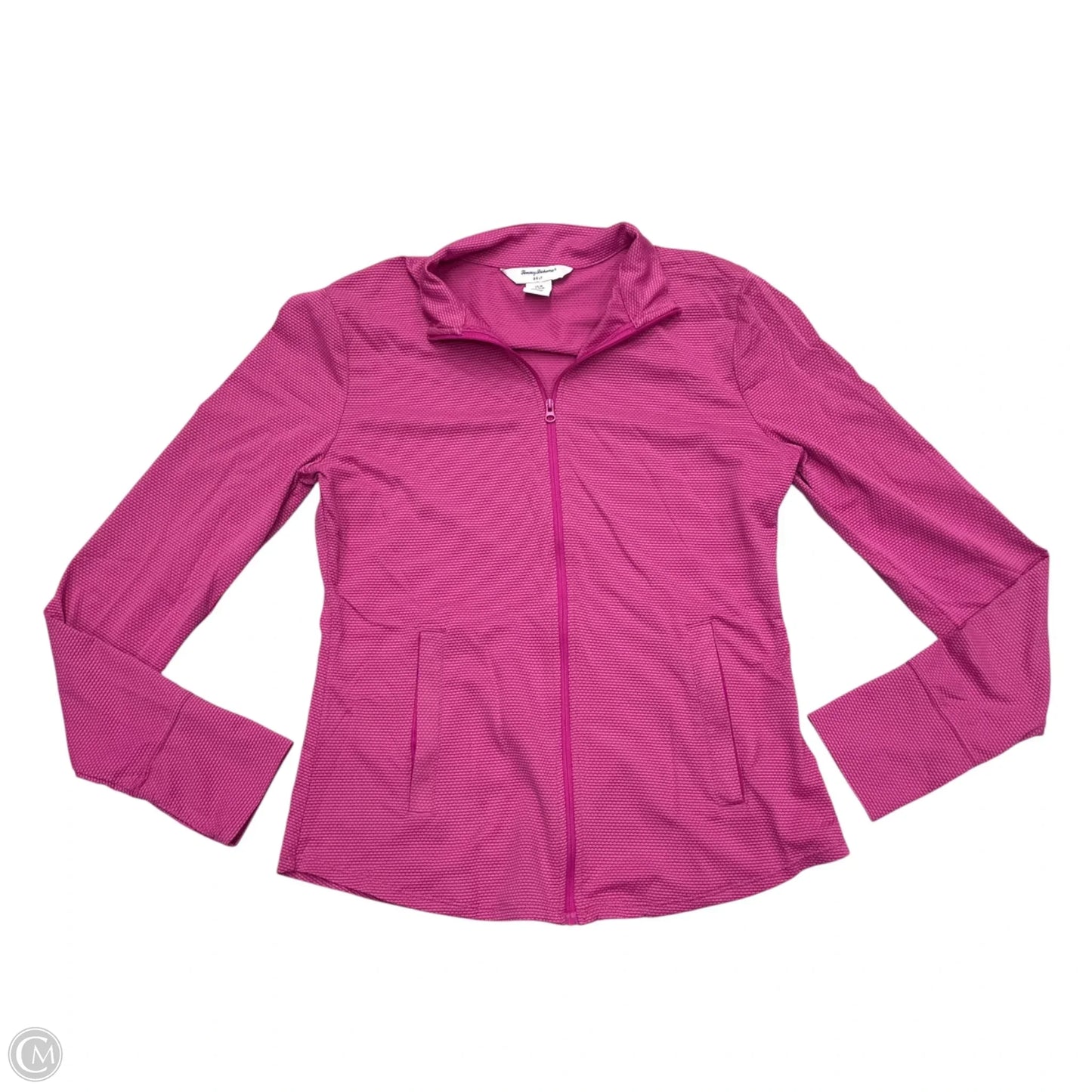 Athletic Top Long Sleeve Collar By Lululemon In Pink, Size: Xs